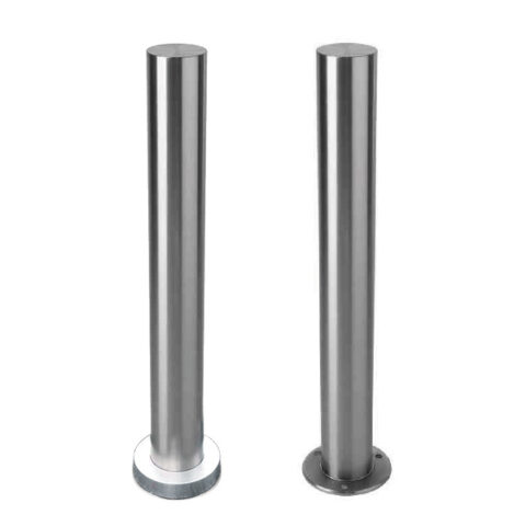 stainless steel bolt down fixed bollard