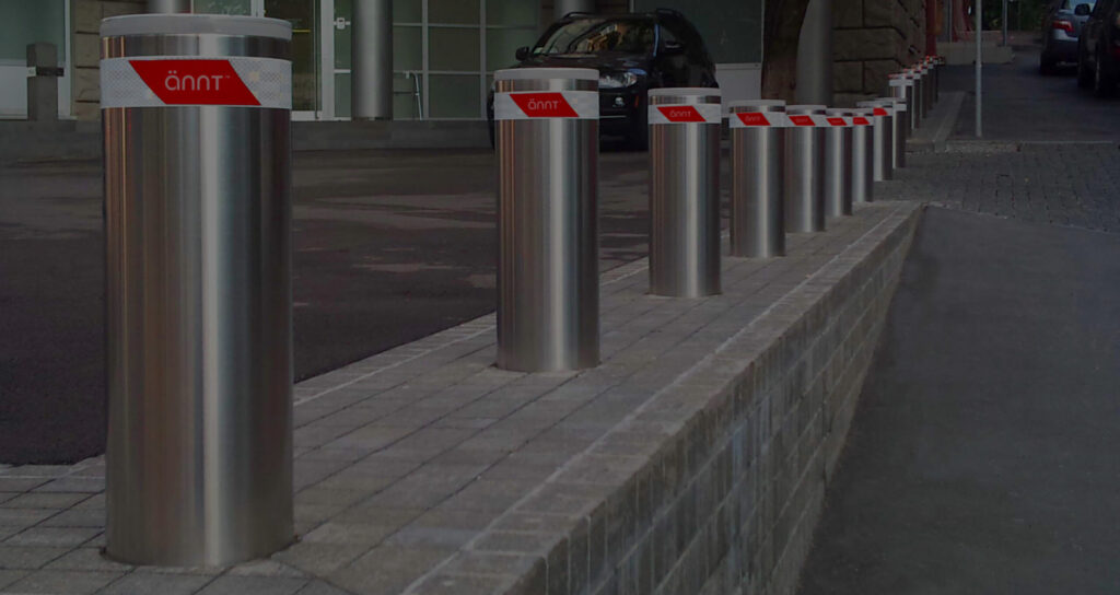 bollards near a hospital