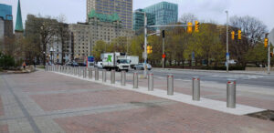 ANNT Bollards installed in front of Ottawa City Hall